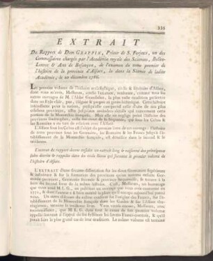Extrait du Rapport de Dom Grappin