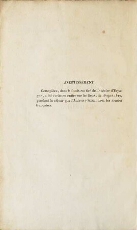 Avertissement