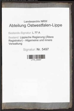 Armenwesen im Kirchspiel Cappel (Amt Blomberg)
