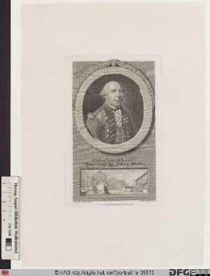 Bildnis George Augustus Eliott (Elliott) (1787 1. Baron Heathfield)