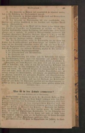 Wer ist in der Schule competent?