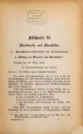 Amtshandbuch für die protestantischen Geistlichen des Königreichs Bayern diesseits des Rheins, 2