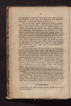 5. Schreibet.