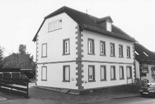 Ehemalige Post (Wohnhaus); Gelnhausen, Hanauer Landstraße 25