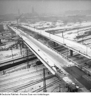 Dresden Verkehrszug; Kleine Plauensche Straße; (Hochstraße)