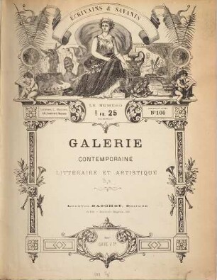 Galerie contemporaine, littéraire, artistique. 3,1. 1878
