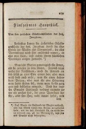 Fünfzehntes Hauptstück. - Neunzehntes Hauptstück.