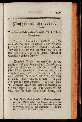 Fünfzehntes Hauptstück. - Neunzehntes Hauptstück.
