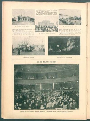 En el Teatro Odeón - [Fotografía]
