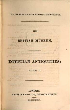 The British Museum: Egyptian antiquities, 2
