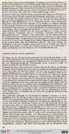 Zwischen Barock und Klassizismus