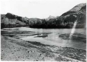 Río San Juan del Oro. Pucasandstein. Synklinale