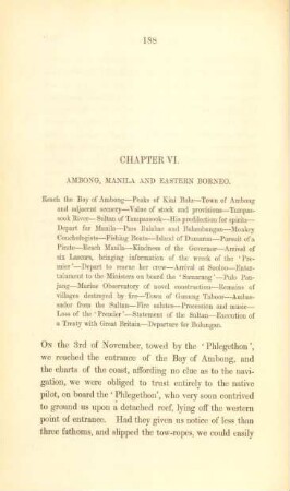 Chapter VI. Ambong, Manila and eastern Borneo
