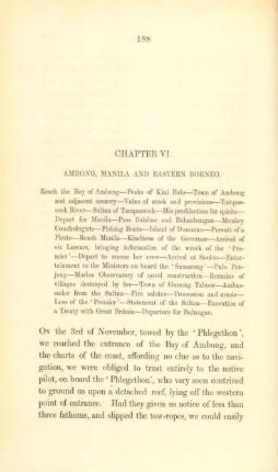 Chapter VI. Ambong, Manila and eastern Borneo