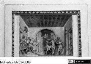 Apostel, Heilige, Evangelisten und Kirchenväter, Bartholomäus-Nische, Die Schindung des Bartholomäus