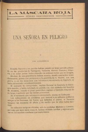 I - Una advertencia