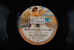 "Nur der Schönheit weiht' ich mein Leben" : Vissi d'arte; Arie aus der Oper "Tosca" / (Puccini)