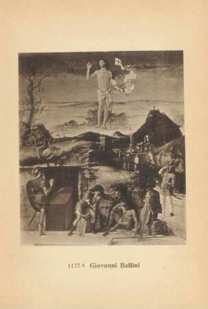 Giovanni Bellini. Die Auferstehung Christi. 1177 A