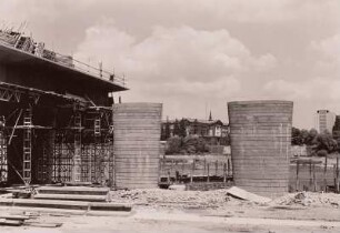 Carolabrücke, Wiederaufbau, 1968