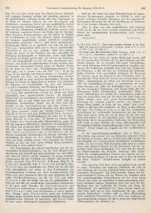 694-696 [Rezension] Fuchs, Ernst, Zum hermeneutischen Problem in der Theologie