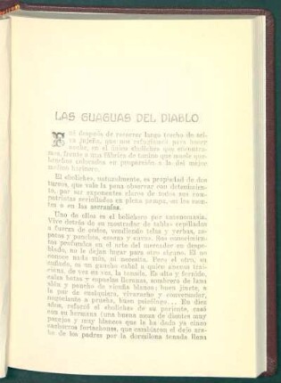Las guaguas del diablo