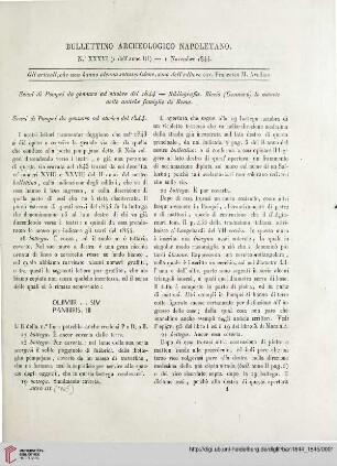 3: Bullettino archeologico Napoletano