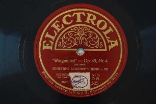 Wiegenlied / (Brahms)