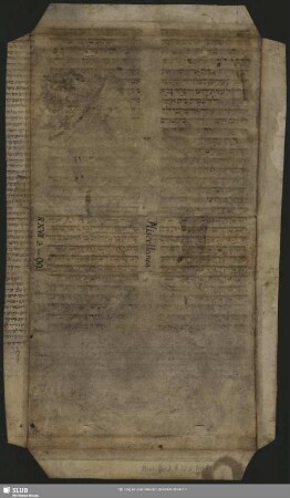81: Aus dem Buch Josua mit Kommentar von Raschi - Mscr.Dresd.R.52.o,Nr.81 : [Fragment eines Tanach]