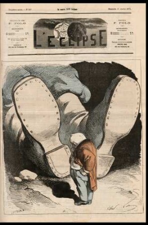 L' Eclipse: journal hebdomadaire politique, satirique et illustré