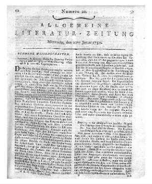 [Backhaus, J. G.]: Karl Reinhard. Eine komische Geschichte. Kopenhagen, Leipzig: Proft 1789