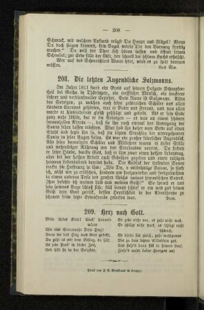 209. Herz nach Gott.