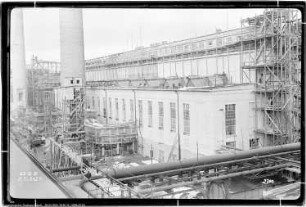 Bau Me 245 Dampfkesselhaus und Elektrische Zentrale, Gesamtblick