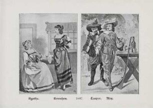 1897. Agathe, Aennchen, Casper, Max