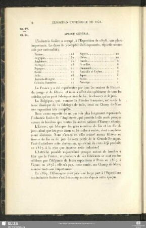 Apercu Général