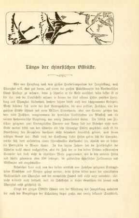 Längs der chinesischen Ostküste