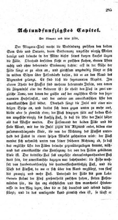 Der Niagara und seine Fälle.