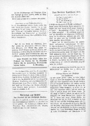 Vom Berliner Landturm 1813