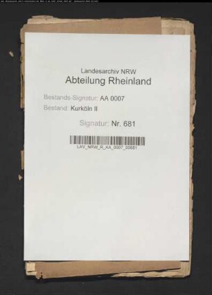 Zollstreitigkeiten mit dem Domkapitel zu Köln