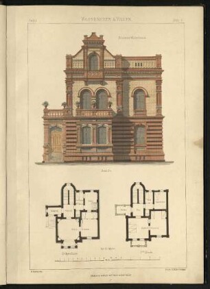 Blatt 4: Kleines Wohnhaus