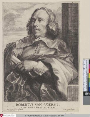 Robertus van Voerst [Porträt des Robert van Voerst; Robert van Voerst; Portret van Robert van Voerst]