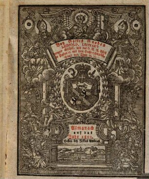 Almanach auf das Jahr ..., 1801
