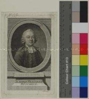 Porträt des Theologen und Geographen Anton Friedrich Büsching