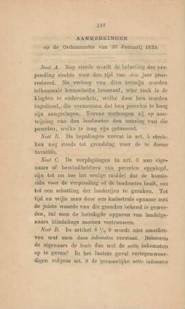 Anmerkingen op de Ordonnantie van 28 Januarij 1823
