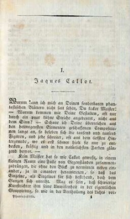 I. Jaques Callot