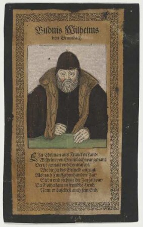 Bildnis des Wilhelm Grumbach