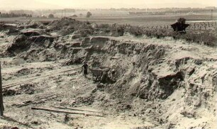 Kiesgrube in Burk : Šćerkowa jama w Bórku
