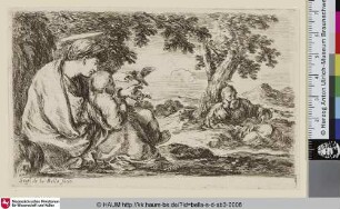 [Ruhe auf der Flucht nach Ägypten; Repos dans la Fuite en Egypte; Rest on the Flight into Egypt]