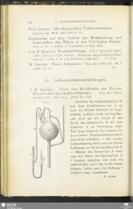 1c. Laboratoriumseinrichtungen