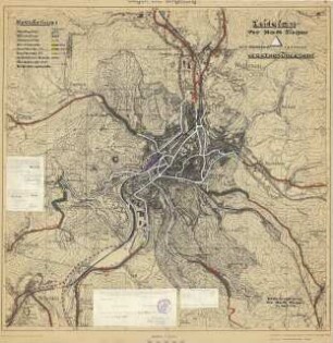 Leitplan der Stadt Siegen, Verkehrsübersicht