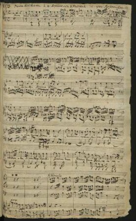 Nunc dimittis; S, orch, bc; F-Dur